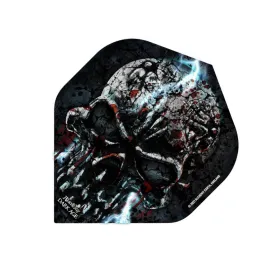 Alchemy Letky Lightning Skull - Black F4299