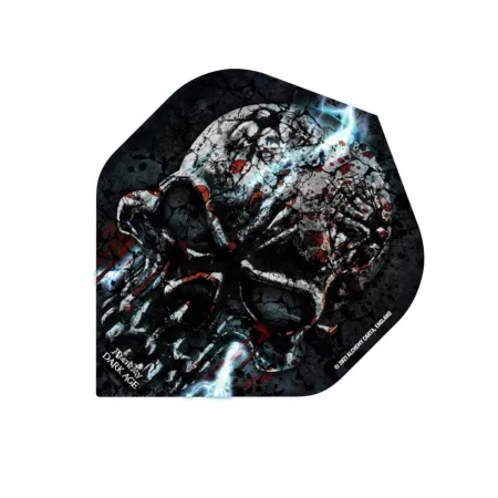Alchemy Letky Lightning Skull - Black F4299