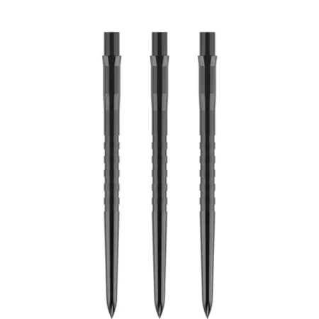 Mission Kovové hroty Caliburn - Grooved - Black - 38 mm