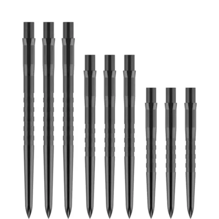 Mission Kovové hroty Caliburn - Grooved - Black - 38 mm