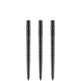 Mission Kovové hroty Caliburn - Grooved - Black - 32 mm