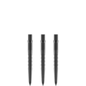 Mission Kovové hroty Caliburn - Grooved - Black - 26 mm