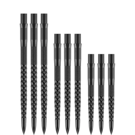 Mission Kovové hroty Caliburn - Ripple - Black - 26 mm