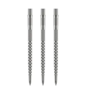 Mission Kovové hroty Caliburn - Ripple - Silver - 38 mm