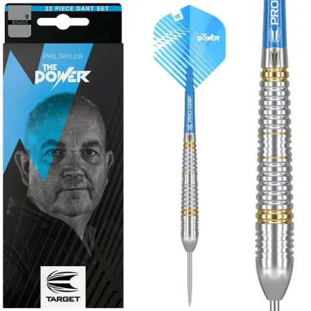 Target - darts Šipky Steel Phil Taylor - Brass - 22g