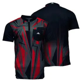 Mission Košile Flint - Black & Red - S