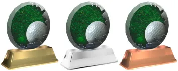 Akrylátová trofej ACE2003M11 | Golf Barva: bronz