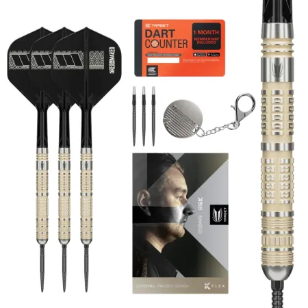 Target - darts Šipky Steel Dimitri van den Bergh - 95K - Swiss Point - 22g