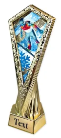 Sportovní trofej AY1M33 | Skoky na lyžích Výška 27cm, barva: bronz