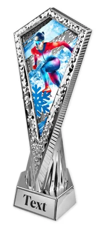 Sportovní trofej AY1M34 | Bruslení Výška 27cm, barva: zlato