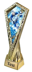 Sportovní trofej AY1M35 | Hokej Výška 27cm, barva: bronz