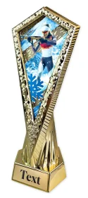 Sportovní trofej AY1M37 | Biatlon Výška 27cm, barva: zlato