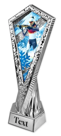 Sportovní trofej AY1M37 | Biatlon Výška 27cm, barva: bronz