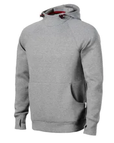 Mikina pánská Vertex Hoodie W43 - S - tmavě šedý melír