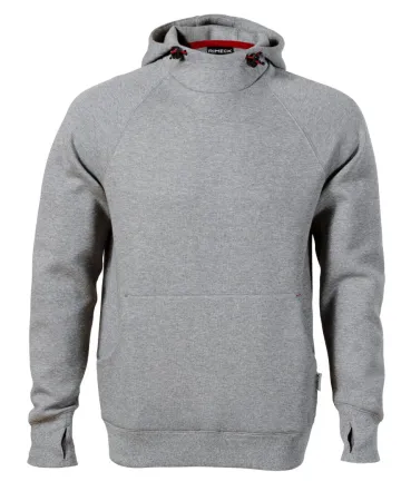 Mikina pánská Vertex Hoodie W43 - S - tmavě šedý melír