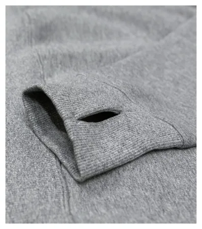 Mikina pánská Vertex Hoodie W43 - S - tmavě šedý melír