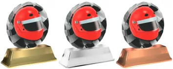 Akrylátová trofej ACE2003M37 | Motorsport Barva: stříbro