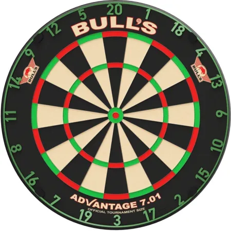 Bull's NL Colorfull Matt Number Ring Set - Sada barevných náhradních kruhů s čísly pro sisalové terče