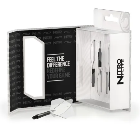 Red Dragon Letky Nitro Flite - No2 - black & clear - midi