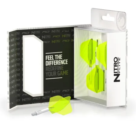 Red Dragon Letky Nitro Flite - No2 - white & yellow - midi