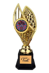 Designová trofej AV1M05 | Šipky Výška: 31cm, Barva: stříbro