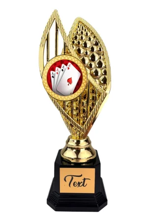 Designová trofej AV1M11 | Badminton Výška: 31cm, Barva: bronz