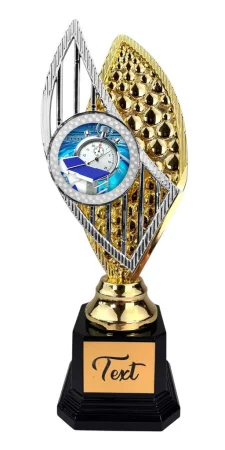 Designová trofej AV1M13 | Plavání Výška: 31cm, Barva: bronz