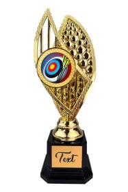 Designová trofej AV1M16 | Lukostřelba Výška: 31cm, Barva: zlato