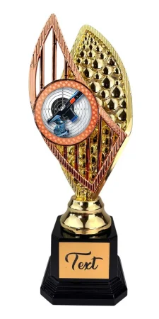 Designová trofej AV1M30 | Střelba Výška: 31cm, Barva: bronz