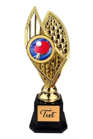 Designová trofej AV1M31 | Stolní tenis Výška: 31cm, Barva: bronz