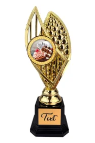 Designová trofej AV1M35 | Kuchyně Výška: 31cm, Barva: zlato