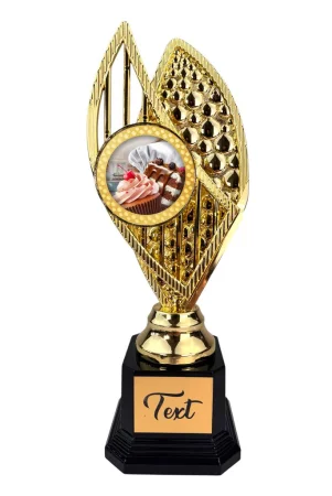 Designová trofej AV1M35 | Kuchyně Výška: 31cm, Barva: bronz