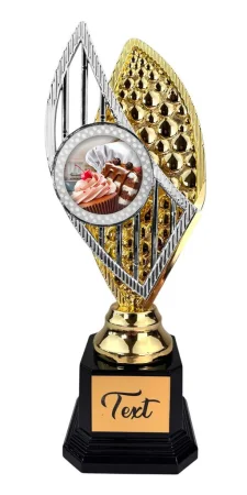 Designová trofej AV1M35 | Kuchyně Výška: 31cm, Barva: bronz