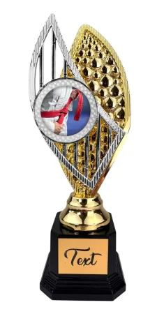 Designová trofej AV1M37 | Bojová umění Výška: 31cm, Barva: zlato