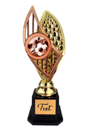 Designová trofej AVR1M01 | Fotbal Výška: 31cm, Barva: stříbro