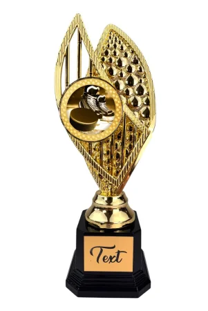 Designová trofej AVR1M03 | Hokej Výška: 31cm, Barva: zlato