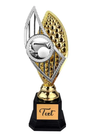 Designová trofej AVR1M06 | Golf Výška: 31cm, Barva: zlato