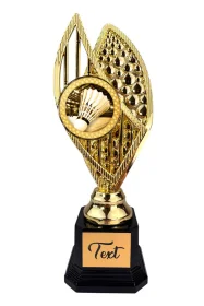 Designová trofej AVR1M11 | Badminton Výška: 31cm, Barva: bronz