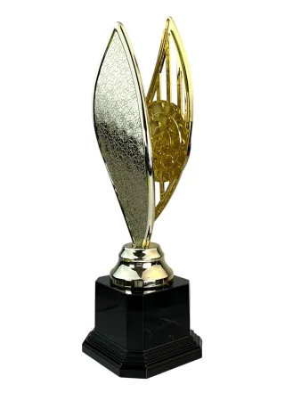 Designová trofej AVR1M21 | Florbal Výška: 31cm, Barva: stříbro