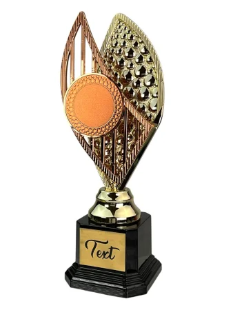 Designová trofej AVR1M21 | Florbal Výška: 31cm, Barva: stříbro