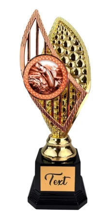Designová trofej AVR1M24 | Rybaření Výška: 31cm, Barva: zlato