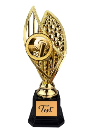 Designová trofej AVR1M26 | Střelba Výška: 31cm, Barva: zlato