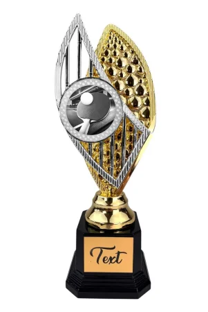 Designová trofej AVR1M31 | Stolní tenis Výška: 31cm, Barva: bronz