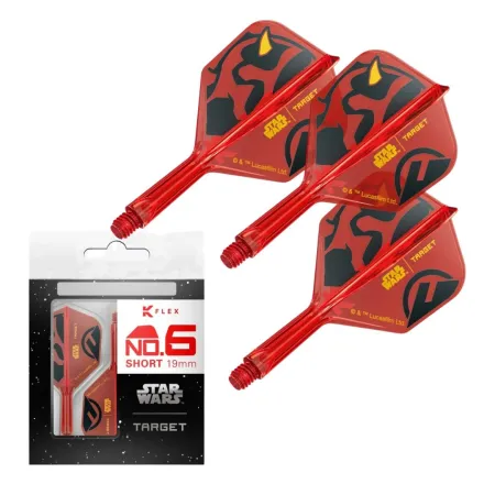 Target - darts Letky K-Flex - Star Wars - Darth Maul - No6 - Short - TRG410520