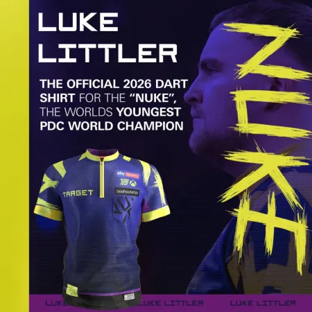 Target - darts Košile Luke Littler - Playing Shirt - 2026 - XS
