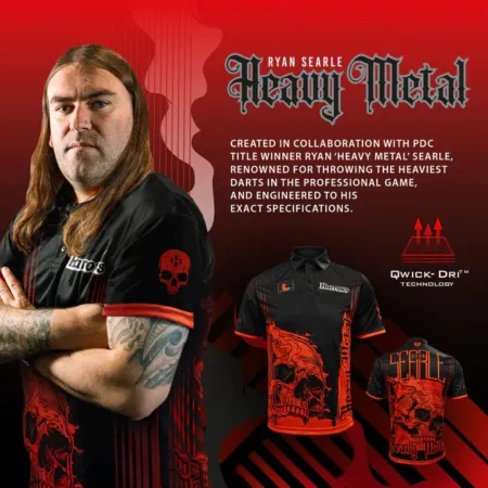 Harrows Košile Ryan Searle 2 - Heavy Metal - S