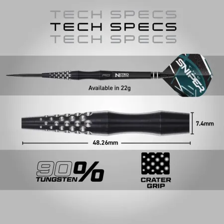 Red Dragon Šipky Steel Connor Scutt - 22g