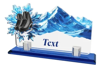 Akrylátová trofej APLAG26M06 | Bruslení