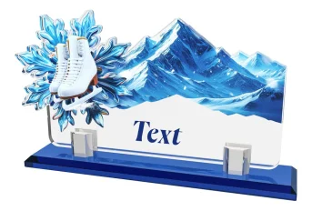 Akrylátová trofej APLAG26M07 | Bruslení