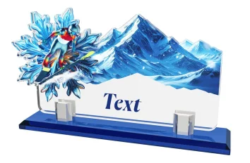 Akrylátová trofej APLAG26M09 | Skoky na lyžích